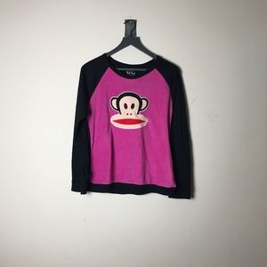 Paul Frank Light Fleece Long Sleeve Size Large